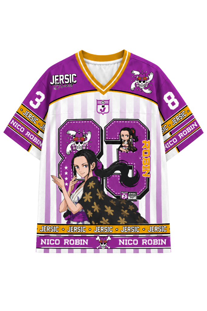 One Piece Robin Purple Jersey view 2